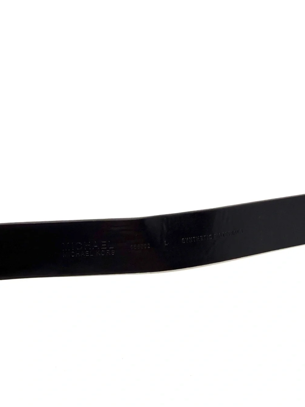 Michael Kors Women’s Black Leather Belt